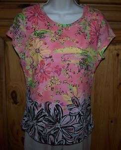 Ladies GEORGE Brand Stretchy Top Shirt Size Large 12/14  
