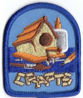 Boy Girl Cub CRAFTS Fun Patches Crests SCOUTS GUIDES  