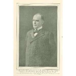  1901 Print President William McKinley: Everything Else