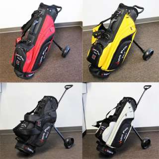 New Vico Pro Golf Bag 2in1 Stand & Cart Golf Bag RED  