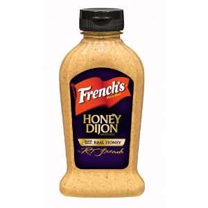 Frenchs Honey Dijon Mustard 12 OZ Squeeze  Grocery 