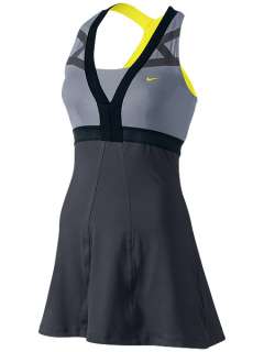 Nike Womens Maria Ace Night Tennis Dress w/ Bra Running Dance Gridion 