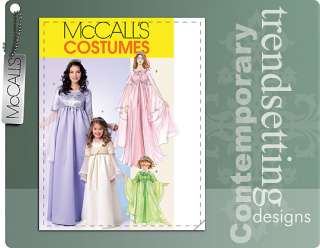 Cape Dress KIDS Princess Queen Halloween Costume McCalls Pattern 5906 