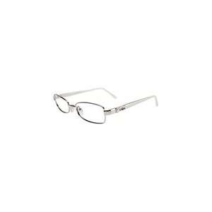  New Fendi FS F769R 033 Silver / White Metal Eyeglasses 