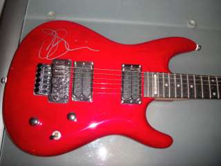 Joe Satriani Signed Signature Ibanez Guitar Chickenfoot  