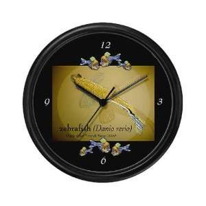  Zebrafish Fish Wall Clock by CafePress: Home & Kitchen