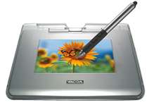   and photos is a breeze with the Wacom Graphire4 tablet. View larger