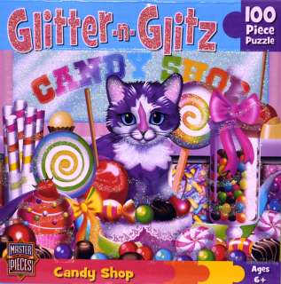 Master Pieces Glitter n Glitz Candy Shop Jigsaw Puzzle  
