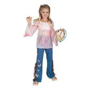   Woodstock Love Child Halloween Costume Size 8 10Medium: Toys & Games
