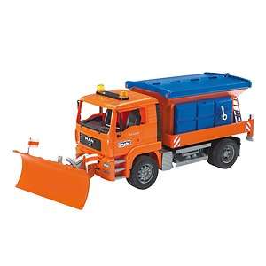 BRUDER MAN SNOW PLOW TRUCK NEW IN BOX GERMANY MADE  