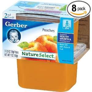 Gerber 2nd Foods Peaches, 2 Count Grocery & Gourmet Food