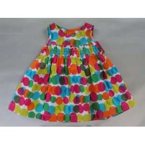   Girls 2 piece Dress Me Up Multi Dot Sleeveless Cotton Dress Set