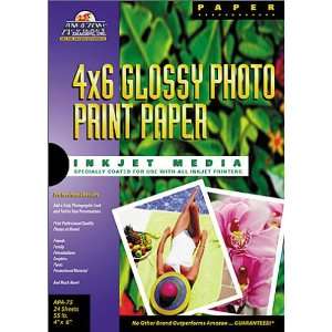   Imaging Glossy Inkjet Paper (24 Sheets, 4 X 6 