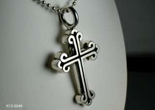 PREOWNED KING BABY LARGE TRADITIONAL CROSS PENDANT K13 5046  