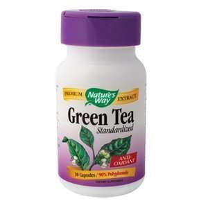 Natures Way   Green Tea (Standardized), 30 capsules