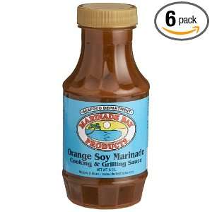 Marinade Bay Products Orange Soy Marinade Cooking & Grilling Sauce, 8 