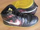 Nike HIGH TOP SIZE 11 336608 004 KILL BILL BLACK YELLOW RED SHOES