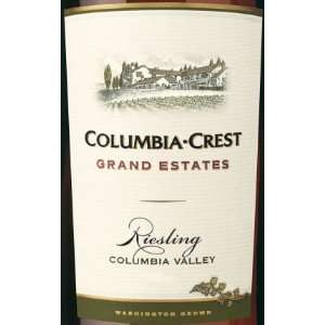  2008 Columbia Crest Grand Estates Riesling Washington 