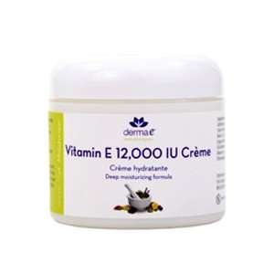  Derma e Vitamin E 12000 IU Deep Moisturizing Creme Beauty