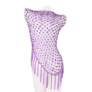 material knit line 4 color purple package included 1 x belly dance 