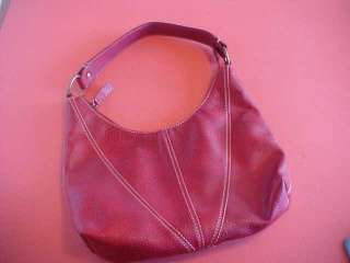 WOMENS/LADIES PURSE Liz Claiborne Red Leather Bag  