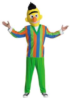 SESAME STREET RETRO BERT Mens Mascot Character Halloween Fun Costume 