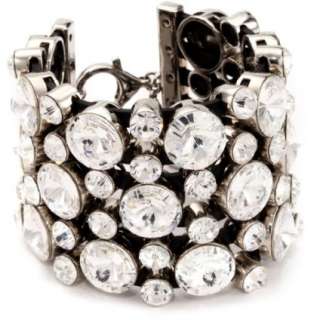 Giuseppe Zanotti Swarovski Crystal Hollywood Glam Bracelet   designer 