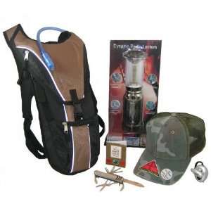 Picnic Time Hydration Pack, Dynamo Outdoor Multi Lantern, Camouflage 