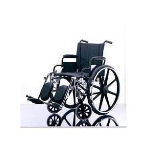  Lightweight Wheelchair   Flip Back Desk Arms, 18, Swingaway Footrests