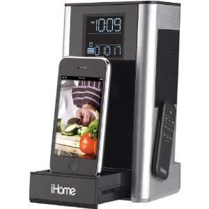   Kitchen Timer and FM Alarm Clock Speaker System with iPod/iPhone Dock