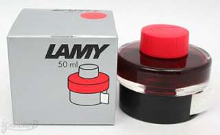 Lamy 50 ml Bottle Fountain Pen Ink, Red  