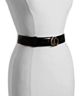 Christian Dior black calfskin CD buckle belt  BLUEFLY up to 70% off 