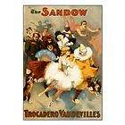 Sandow Trocadero Vaudeville Poster • Modern Postcard