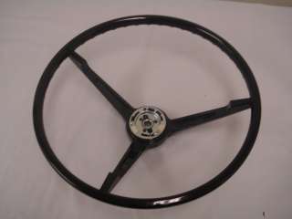 1967 Ford Mustang Steering Wheel (Black) 67  