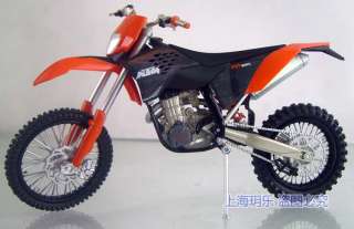 12 KTM 450 EXC MOTORCYCLE DIECAST MODEL  