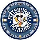 pittsburgh penguins nhl officially licensed quartz movement wall clock 