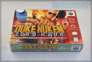 Duke Nukem Zero Hour Nintendo 64 N64 BRAND NEW RARE  