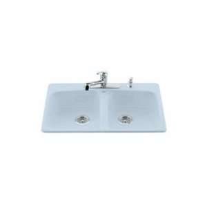  Kohler Brookfield Self Rimming Kitchen Sink With 5 Faucet 