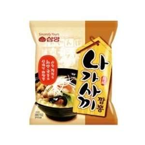 New]Nagasaggi jjambbong (Korean noodles/10pcs) by samyang