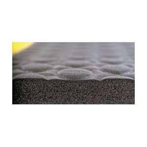  Notrax 3x12x1/2 Blk/ylw Soft tred Bubble Spng Mat