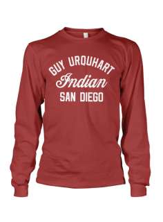 Guy Urquhart Indian Motorcycles vintage LS t shirt  