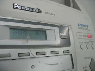 Panasonic KX FL511 Laser Plain Paper Fax Machine Copier  