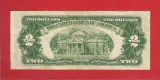 CURRENCY 1953B* $2* RED SEAL US NOTE w./ STAR* in VERY FINE, Old Paper 