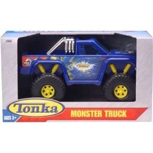  Tonka Monster Truck 4x4 Dark Blue: Toys & Games