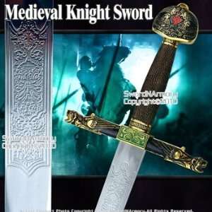  40 Knight Medieval Long Sword 440 Stainless Steel Blade 