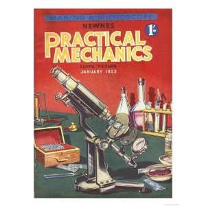  Practical Mechanics, Microscopes, Chemistry Sets Magazine 