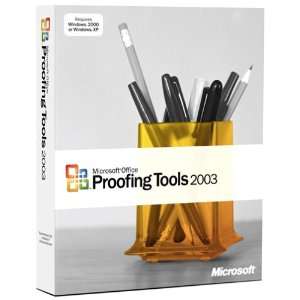  Microsoft Proofing Tools 2003 [Old Version] Software