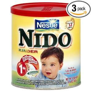 Nestle Nido Milk Powder, Age 1+ with Prebiotic Ingredients, 12.6 Ounce 