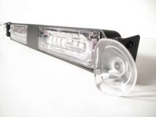 Slim & Light Strobe Flashing LED Dash Light Amber Security Police Fire 