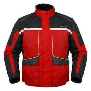  CASCADE SNOW MOTORCYCLE JACKET RED/BLK SIZESML Sports 